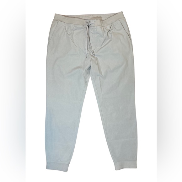 Rhoback Gray Solid Performance Jogger Pants NWOT 3XL Golf
